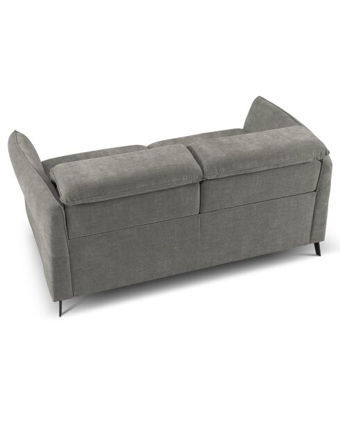 Canapé Hubble 2 Places gris - 103x176x76 cm