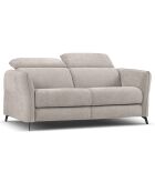 Canapé Hubble 2 Places gris clair - 103x176x76 cm