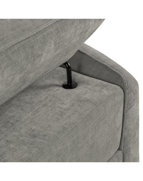 Canapé Hubble 2 Places gris - 103x176x76 cm