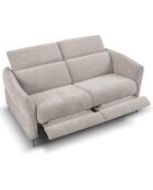 Canapé Hubble 2 Places gris clair - 103x176x76 cm