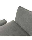 Canapé Hubble 2 Places gris - 103x176x76 cm