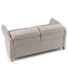 Canapé Hubble 2 Places gris clair - 103x176x76 cm