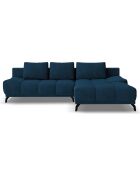 Canapé d'angle Droit Convertible avec Coffre Cirrus 5 Places bleu roi - 290x182x90 cm