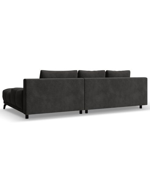 Canapé d'angle Gauche Convertible avec Coffre Cirrus 5 Places gris - 290x182x90 cm