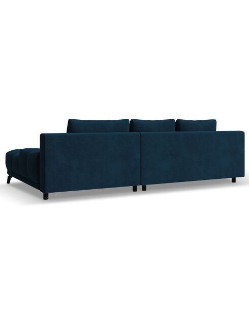 Canapé d'angle Gauche Convertible avec Coffre Cirrus 5 Places bleu roi - 290x182x90 cm
