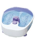 Bain de pieds massant gris - 30x12x38 cm