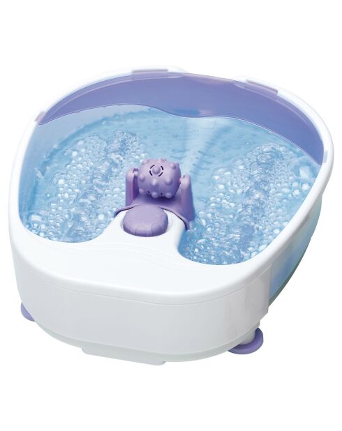 Bain de pieds massant gris - 30x12x38 cm