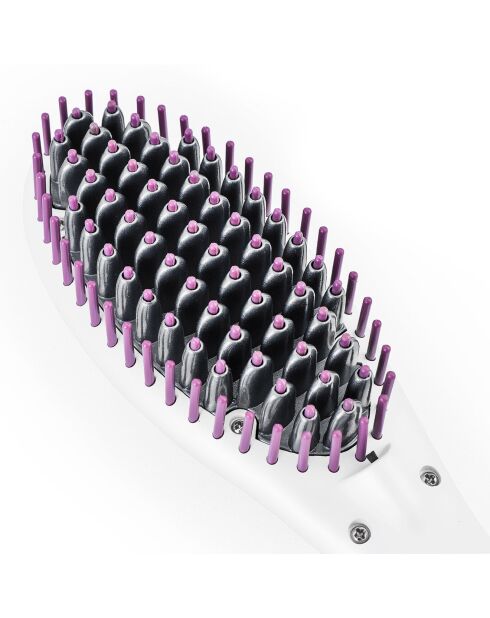 Brosse Lissante Chauffante grise - 10x10x10 cm