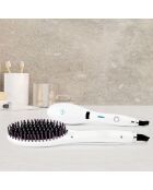 Brosse Lissante Chauffante grise - 10x10x10 cm
