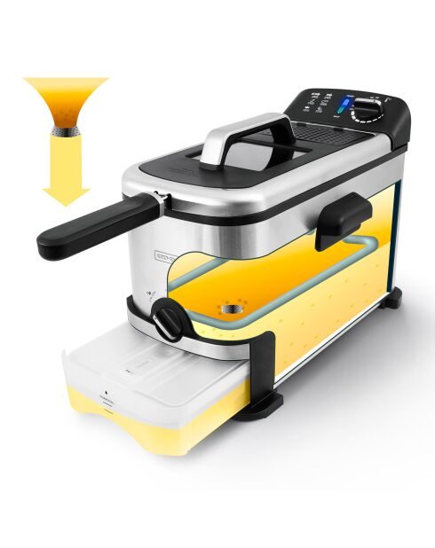 Friteuse acier - 3, 5 L