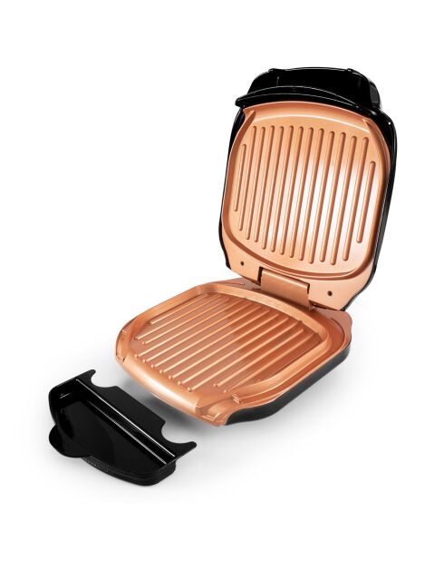 Grill viande noir - 15x15x15 cm
