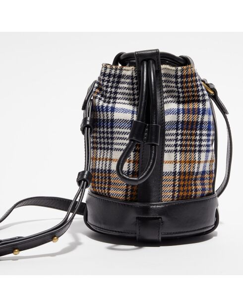 Sac Seau en Laine mélangée Nichols noir - 13x16.5 cm