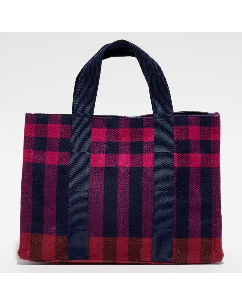 Petit Sac Cabas 100% Laine Maud fuchsia - 33x24x12 cm