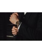 Montre Mixte en Acier Vernier noire