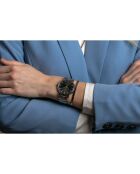 Montre Mixte en Acier Vernier argentée