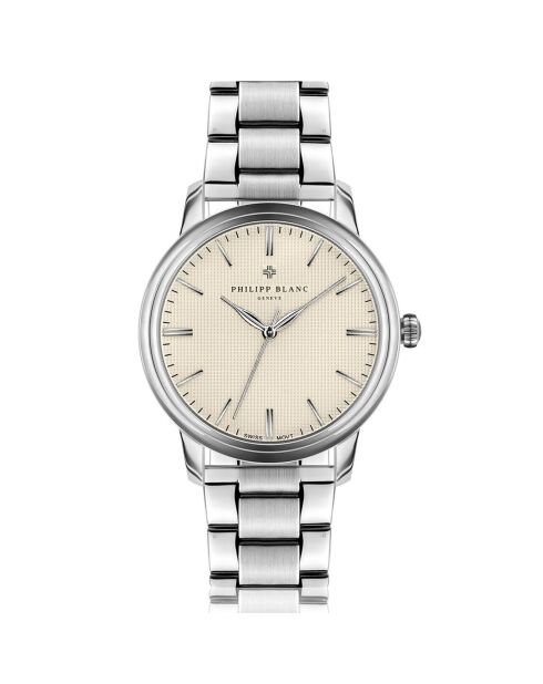 Montre Mixte en Acier Zurich argentée