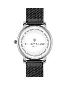 Montre Mixte en Acier Zurich noire