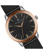 Montre Mixte en Acier Zurich noire