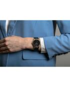 Montre Mixte en Acier Zurich noire