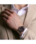 Montre Mixte en Acier Zurich argentée