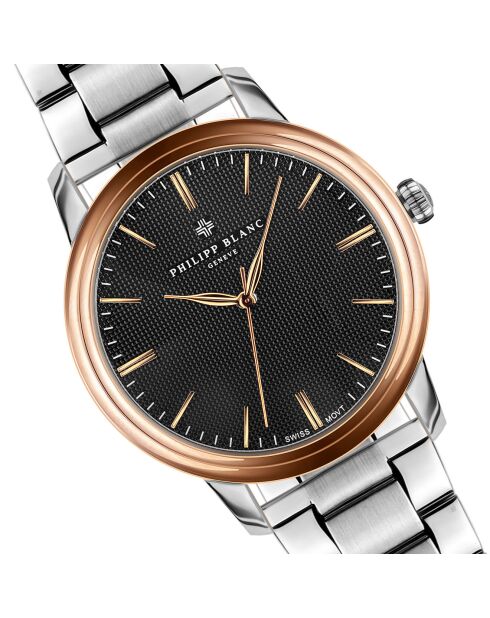 Montre Mixte en Acier Zurich argentée