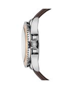 Montre Homme en Cuir Avenches marron