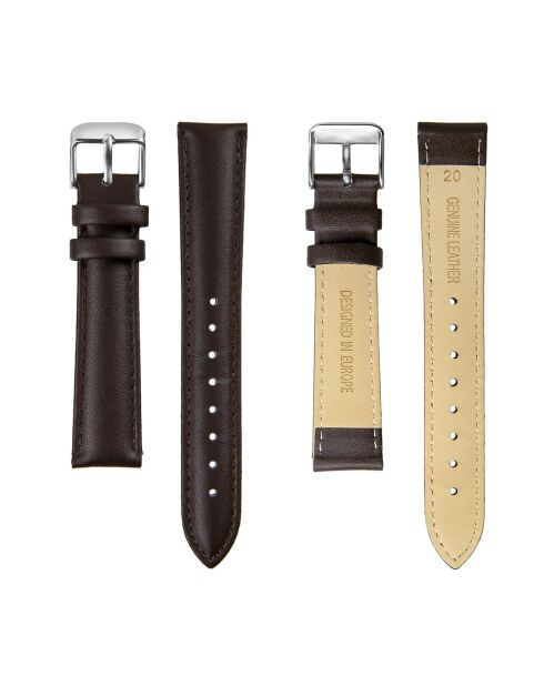 Montre Homme en Cuir Avenches marron