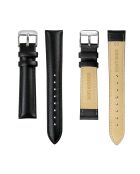 Montre Homme en Cuir Avenches noire