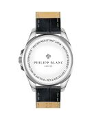 Montre Homme en Cuir Avenches noire