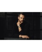 Montre Mixte en Acier Geneva argentée