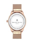 Montre Femme en Acier Montreux rose doré