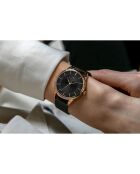 Montre Femme en Acier Montreux noire