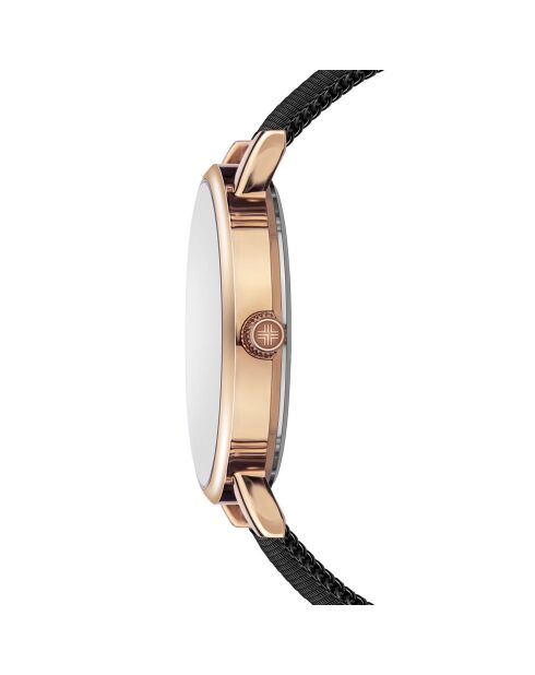 Montre Femme en Acier Montreux noire