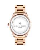 Montre Femme en Acier Montreux rose doré