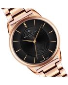 Montre Femme en Acier Montreux rose doré