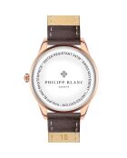 Montreux Damenuhr aus braunem Leder