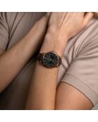 Montreux Damenuhr aus braunem Leder