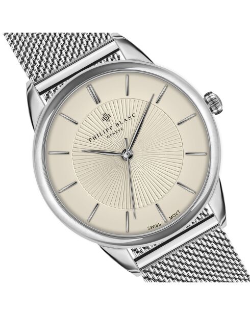 Montre Femme en Acier Silver Montreux argentée