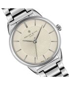 Zilverkleurig Montreux zilverstalen dameshorloge