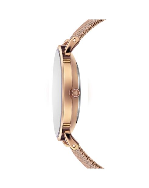 Montre Femme en Acier Lucerne rose doré