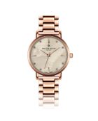 Lucerne Roségold Edelstahluhr für Damen