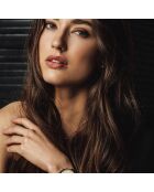 Lucerne Roségold Edelstahluhr für Damen