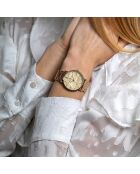 Lucerne Roségold Edelstahluhr für Damen