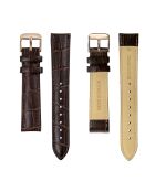 Montre Femme en Cuir Lausanne marron