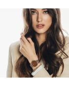 Montre Femme en Acier Lucerne rose doré