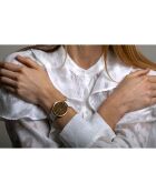 Montre Femme en Cuir Lucerne blanche