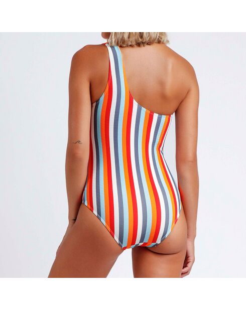 Bañador Sun Stripes Cups multicolor de una pieza