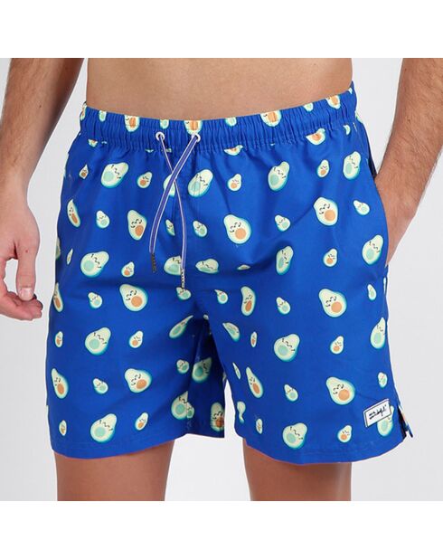 Short de bain Avocado bleu