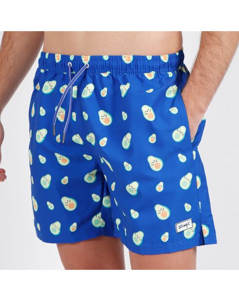 Short de bain Avocado bleu