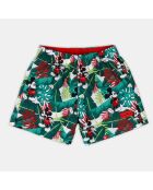Short de bain Jungle vert forêt